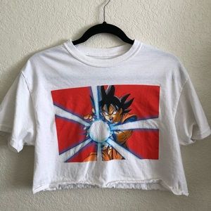 Dragon ball Z crop top